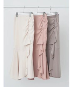 earth music&ecology 切り替えラッフルスカート