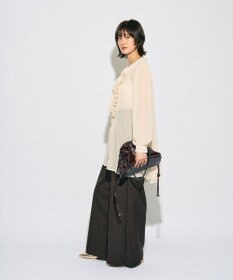 YECCA VECCA 【archive】フリルボウタイブラウス