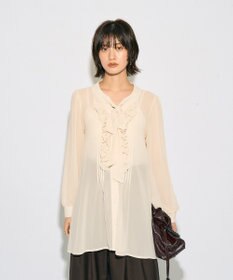 YECCA VECCA 【archive】フリルボウタイブラウス
