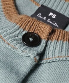 Paul Smith アクセントカラー カーディガン