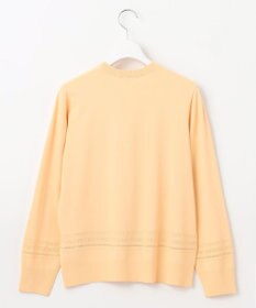 J.PRESS LADIES L 【洗える】レーヨンエリートストレッチ 編み柄 カーディガン