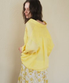 YECCA VECCA 3wayフレンチリネンシャツ