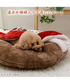 PET PARADISE スヌーピー 遠赤外線 一緒にぽかぽかマット 《赤屋根ハウス》 小型犬