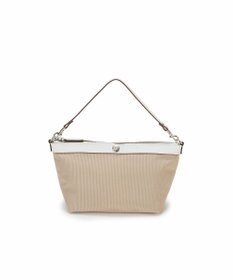 TOPKAPI 【Breath TOPKAPI】ワイド トート レザーハンドル カゴバッグ / ポーチ付き