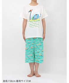 tsumori chisato SLEEP ツモリチサト パジャマ 綿100%(トップス・ボトム) 4分袖 7分丈 レディース UDT110 /ワコール