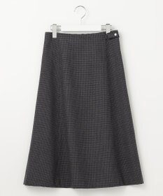 J.PRESS LADIES T/W 杢 ライトツイード フレアー スカート