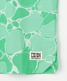 PW CIRCULUS 【MEN】WATER SURFACE プリントモックネックT ゴルフ