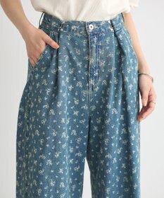 earth music&ecology タックホックデニムパンツ