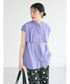 CRAFT STANDARD BOUTIQUE インド綿フリルブラウス