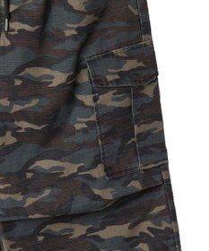 WEGO 【ウエストゴム】ヴィンテージウォッシュパラシュートカーゴパンツ