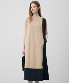 ICB L 【先行予約】RENUソフトタイプライター バイカラーワンピース