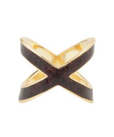 MOONBAT Luna Luce(ルナルーチェ)スカーフリング ラメ Cross お手持ちのスカーフを通すだけ ギフト