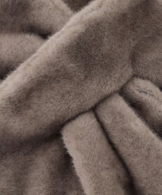 23区 フェイクファー ティペット