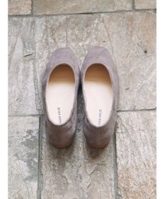 AMERICAN HOLIC 【整履き】スクエアトゥスェードフラットシューズ