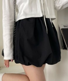 WEGO ナイロンバルーンミニスカート