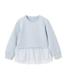 UNFILO 【110-150cm】BEAUTY FORM JERSEY ペプラムスウェット