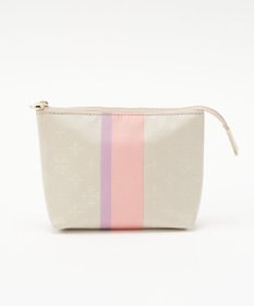 russet ラインプリントポーチ S(Z-227)