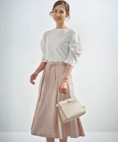 組曲 L 【接触冷感】コンビネーションポンチデザイン カットソー