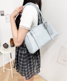 WEGO リップチャーム付きボストンバッグ