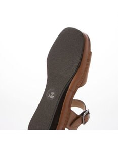 ing <ing>【WEB限定】ウエッジヒールレザーサンダル