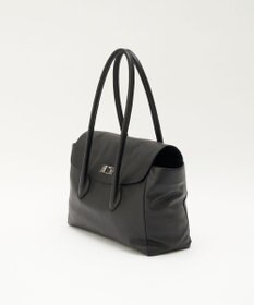 russet 《@__serako.r__企画》ソフトレザーフラップトートバッグ(CE-1678)