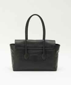 russet 《@__serako.r__企画》ソフトレザーフラップトートバッグ(CE-1678)