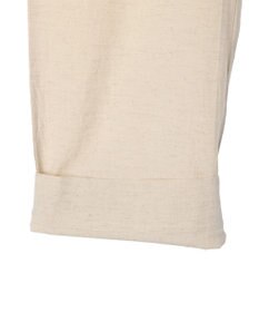 earth music&ecology 綿麻キャンブリッククロップドパンツ