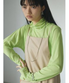 Green Parks ａ．裾プリーツキャミワンピース