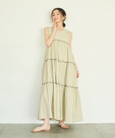 #Newans ボリュームティアードワンピース