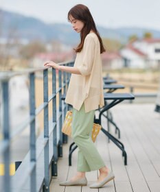 Tiaclasse 【新色追加】サラサラUVシアーニットドルマントップス