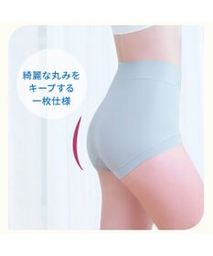 BRADELIS New York 【BRADELIS NewYork peace】綿混楽々dailyソフトショーツ25 補正下着 深め ヒップアップ お腹スッキリ