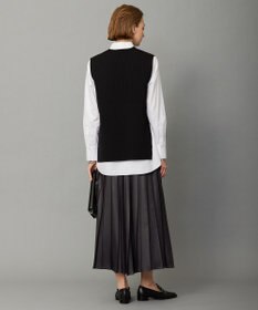 ICB 【洗える】 コットンサテンシャーティング シャツ