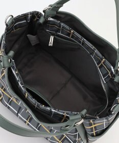 Y'SACCS ドローイングチェック2WAYミニトート