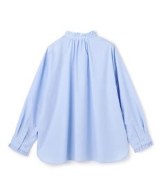UNFILO フリルネック ブラウス