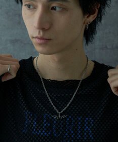 WEGO Mトライバルロゴネックレス