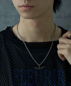 WEGO Mトライバルロゴネックレス