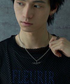 WEGO Mトライバルロゴネックレス