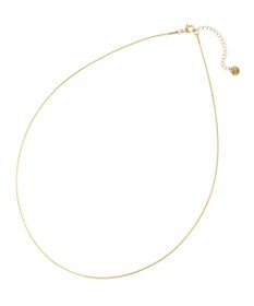 AMERICAN HOLIC ステンレス　シンプルスネークチェーンネックレス