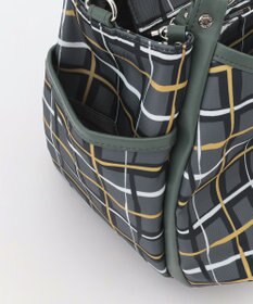 Y'SACCS ドローイングチェック2WAYミニトート