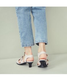 ASICS WALKING ペダラ ヒールサンダル 3E 5.0cmヒール