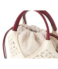 genten 【WEB限定カラー】サステナブルカットワーク ポシェット