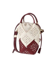 genten 【WEB限定カラー】サステナブルカットワーク ポシェット