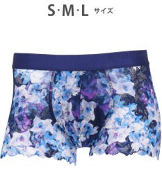 WACOAL MEN WACOAL MEN 【レースボクサー】 ボクサーパンツ フロント快適グラマラス 通気性 スカラ始末(裾部分) 前閉じ レース 下着 メンズ WT3826 /ワコールメン