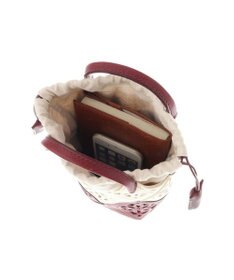 genten 【WEB限定カラー】サステナブルカットワーク ポシェット