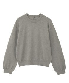 YECCA VECCA 2wayフリルクルーネックニット