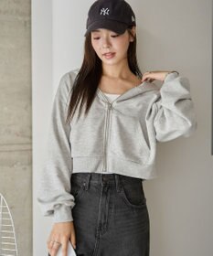 WEGO ショートジップパーカー