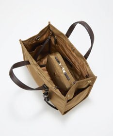 TOPKAPI LEE11月号掲載！【Breath TOPKAPI】撥水 マルチway スクエア A4 トートバッグ / 10ポケット