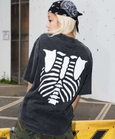 WEGO 【ユニセックス着用ITEM】ブリーチボーングラフィックT（SS）