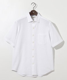 JOSEPH ABBOUD 【ストレッチ/イージーケア】コンパクトジャージーサッカーシャツ