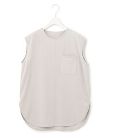 ICB L 【洗える】ガスコットンハイゲージ ノースリーブニット